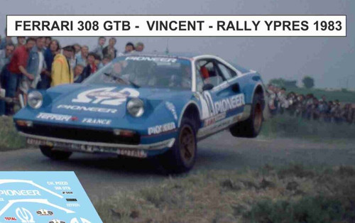 Ferrari 308 rally - 1/43,