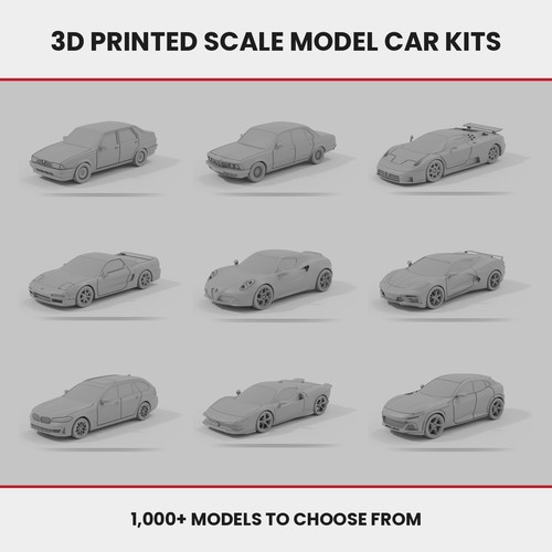 Resin printed scale - 3d,